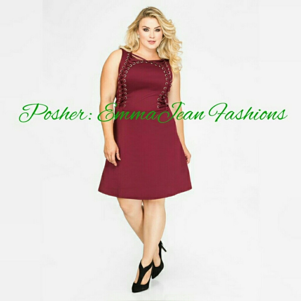 Laced up Skater Dress (18/20)